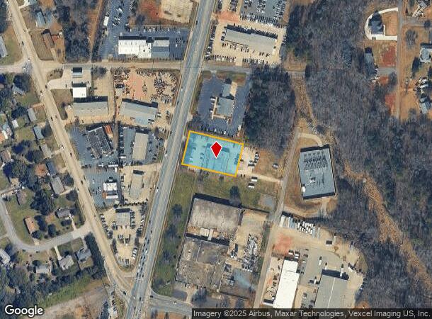 742 Anderson Rd N, Rock Hill, SC Parcel Map