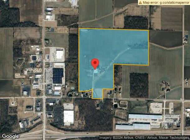  24375 Elliott Rd, Defiance, OH Parcel Map