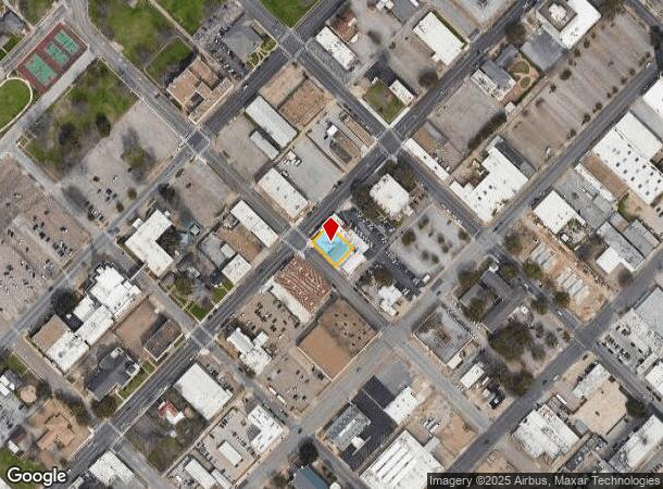  1124 Washington Ave, Waco, TX Parcel Map