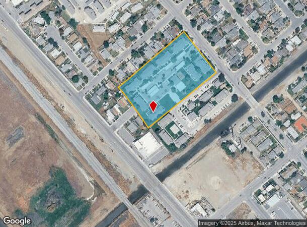  500 P St, Firebaugh, CA Parcel Map