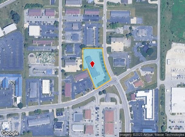 3501 N Everbrook Ln, Muncie, IN Parcel Map