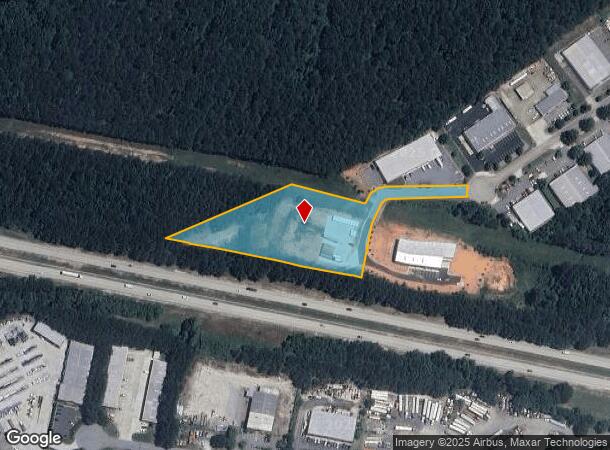 University Dr, Auburn, GA Parcel Map