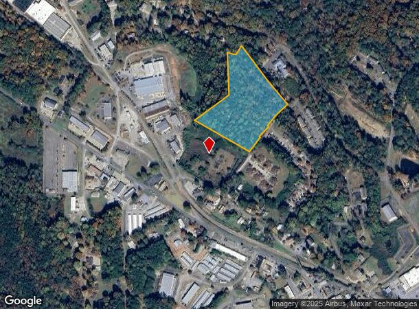 254 Chambers St, Jasper, GA Parcel Map