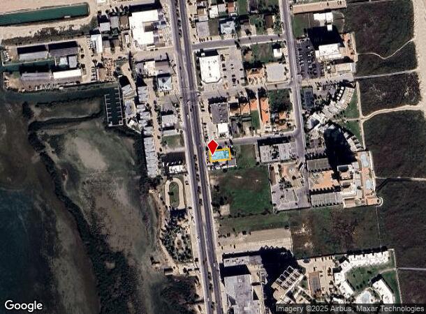  1314 Padre Blvd, South Padre Island, TX Parcel Map