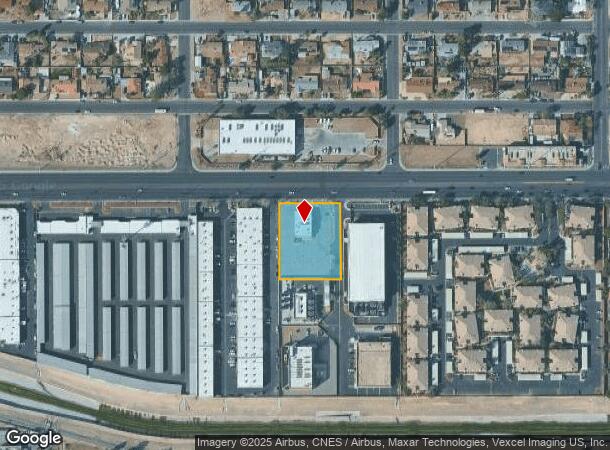  4465 E Sahara Ave, Las Vegas, NV Parcel Map