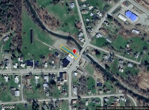  1615 Main St, Woodhull, NY Parcel Map