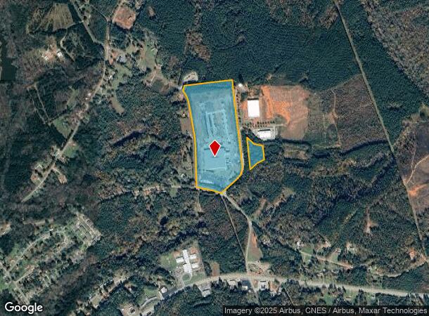1439 Cambridge Street Ext, Abbeville, SC Parcel Map