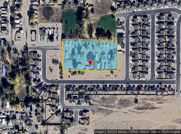 400 Tolas Pl, Fallon, NV Parcel Map