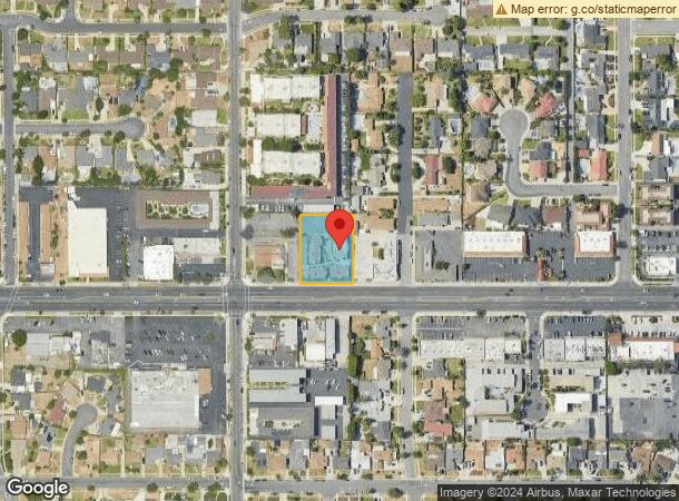  461 E Whittier Blvd, La Habra, CA Parcel Map