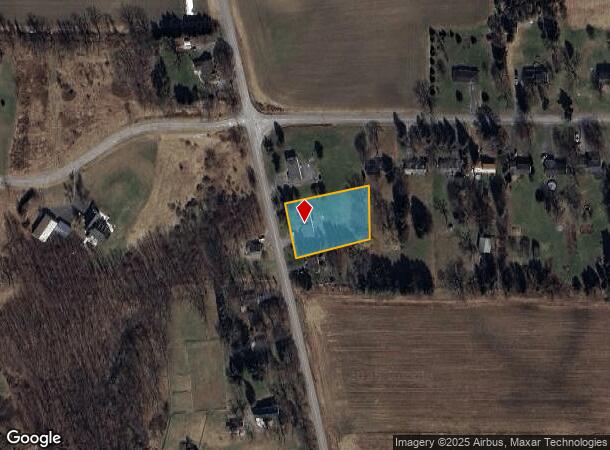 1177 York St, Lima, NY Parcel Map