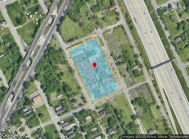  3925 Tillman St, Detroit, MI Parcel Map