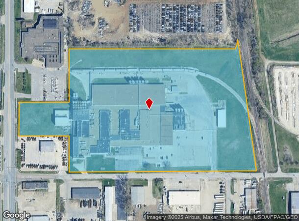 1500 E Aurora Ave, Des Moines, IA Parcel Map