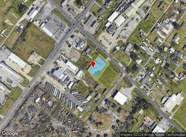  1915 Bayou Blue Rd, Houma, LA Parcel Map