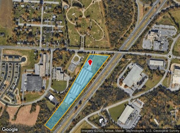  17705 W Washington St, Hagerstown, MD Parcel Map