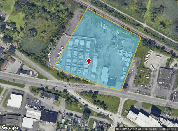  2222 Oriskany St W, Utica, NY Parcel Map