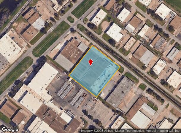  9203 Chancellor Row, Dallas, TX Parcel Map