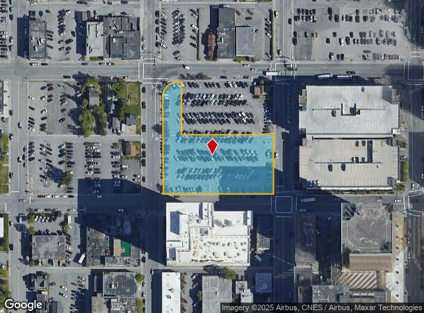  801 W 7Th Ave, Anchorage, AK Parcel Map