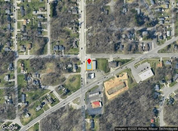  2322 S Olive St, South Bend, IN Parcel Map