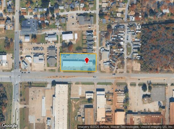  732 W Hurst Blvd, Hurst, TX Parcel Map