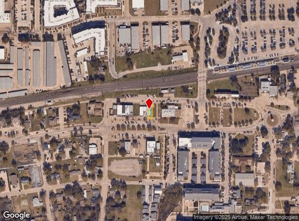  3841 Main St, Rowlett, TX Parcel Map