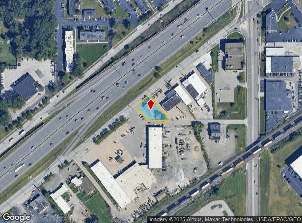  25580 Lakeland Blvd, Euclid, OH Parcel Map