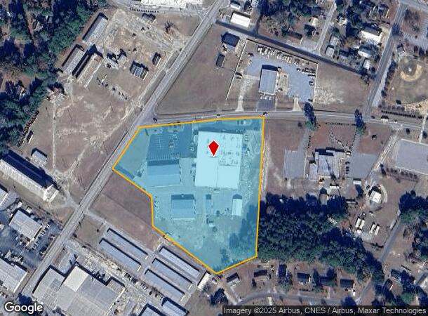  1206 W Swanzy St, Elizabethtown, NC Parcel Map