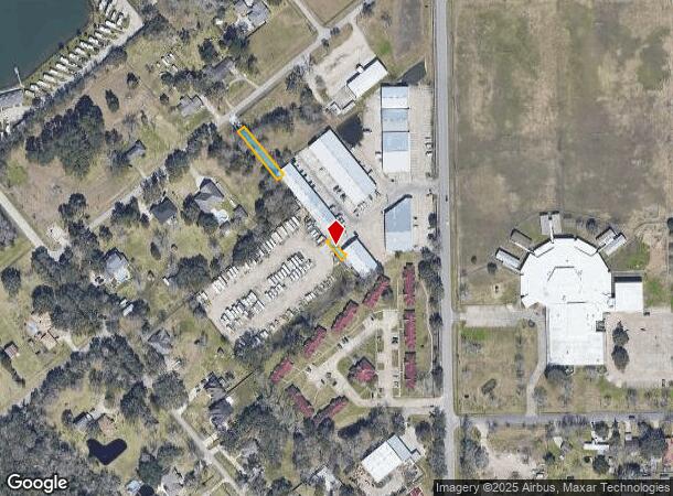  4124 27Th St, Dickinson, TX Parcel Map