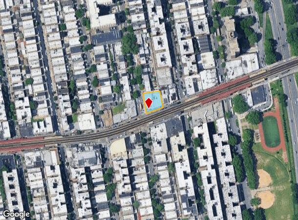 1581 Westchester Ave, Bronx, NY Parcel Map