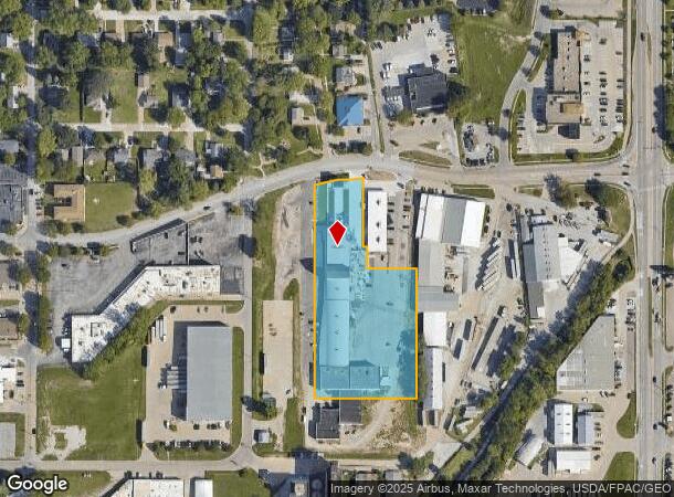  7401 Main St, Omaha, NE Parcel Map