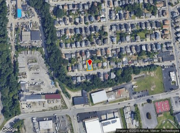 99 Emmett St, Central Falls, RI Parcel Map