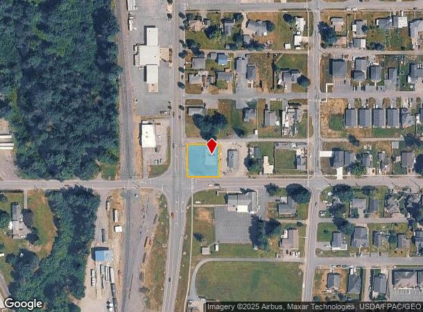  1132 Cherry St, Sumas, WA Parcel Map