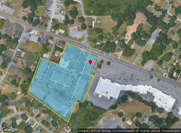 206 Odara Dr, Forest, VA Parcel Map