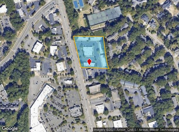  6500 Falls Of Neuse Rd, Raleigh, NC Parcel Map