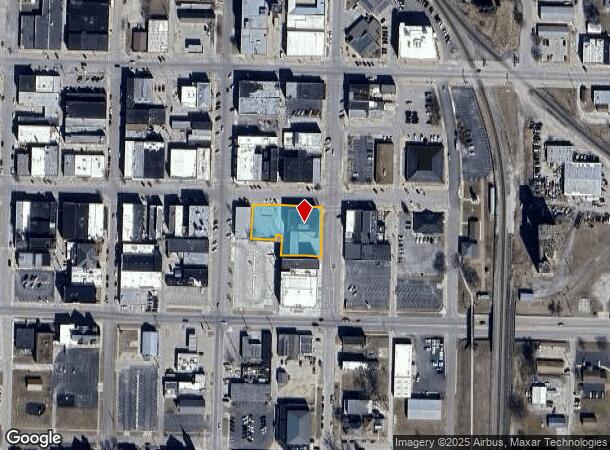  208 W Reed St, Moberly, MO Parcel Map
