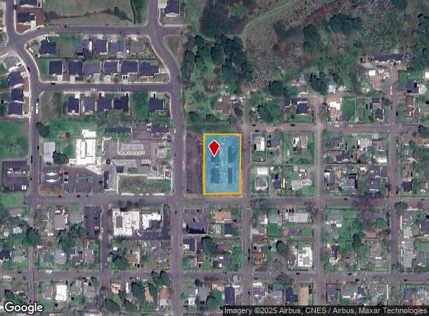 1208 Birch Ave, Cottage Grove, OR Parcel Map