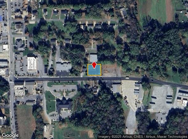 1311 E College Ave, Boiling Springs, NC Parcel Map