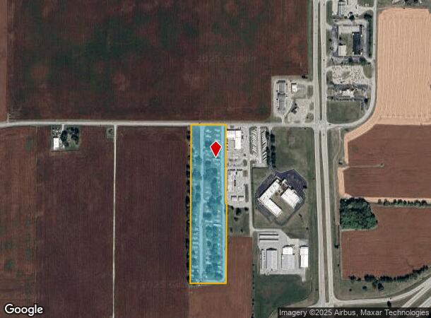 4808 Paradise Rd, Mattoon, IL Parcel Map