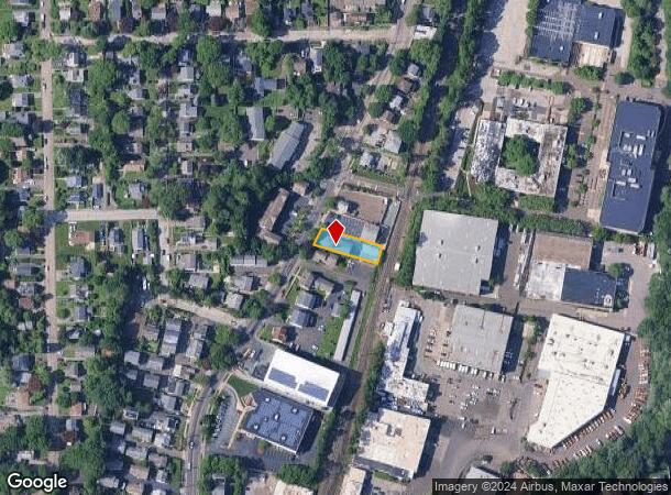  677 Hope St, Stamford, CT Parcel Map