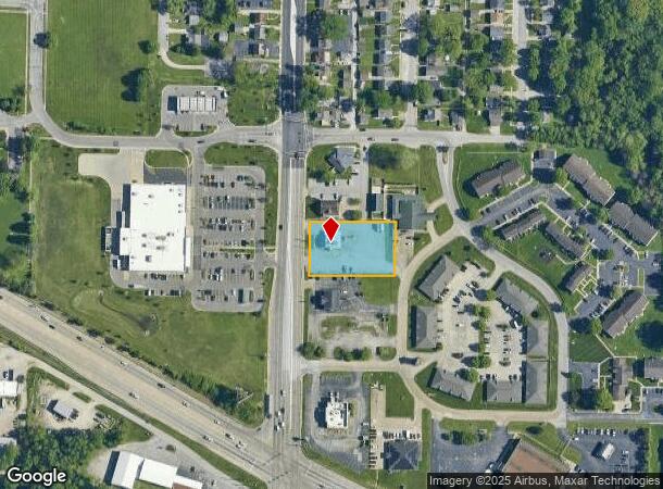 2519 N 1St Ave, Evansville, IN Parcel Map
