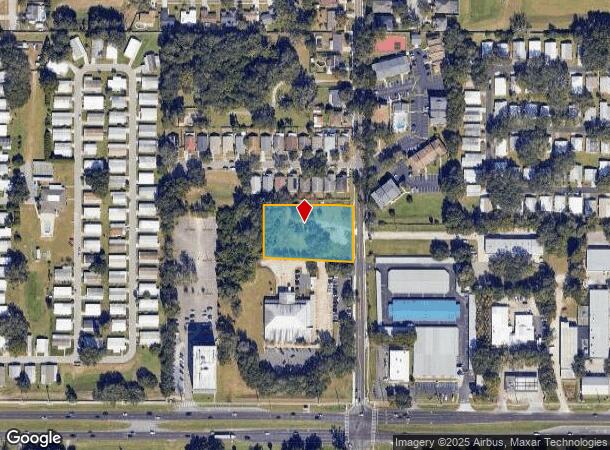  124 N Miller Rd, Valrico, FL Parcel Map