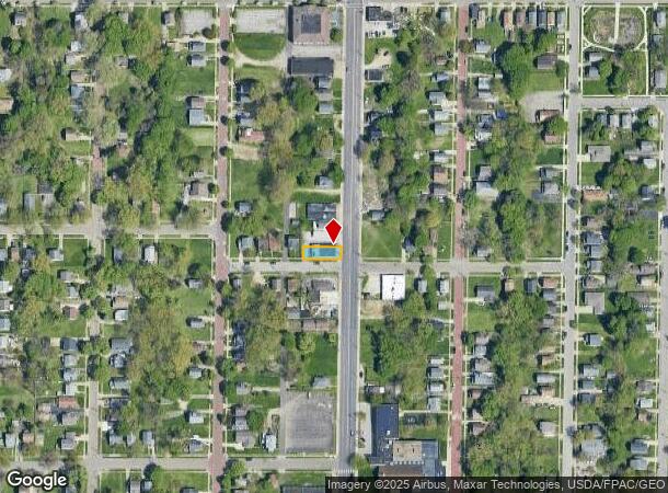  462 S Arlington St, Akron, OH Parcel Map