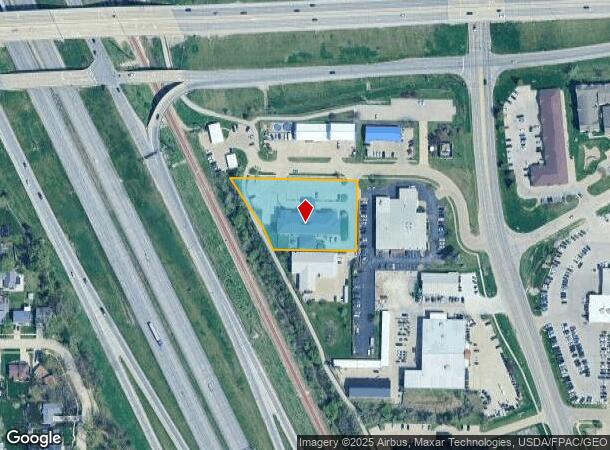 2025 Werner Ave Ne, Cedar Rapids, IA Parcel Map