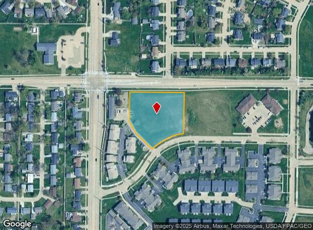  1410 Tower Ln Ne, Cedar Rapids, IA Parcel Map