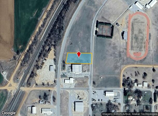 N Seventh St, Kiowa, KS Parcel Map