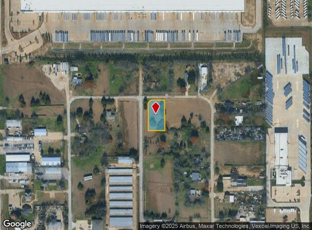 3122 Belvedere Rd, Lancaster, TX Parcel Map