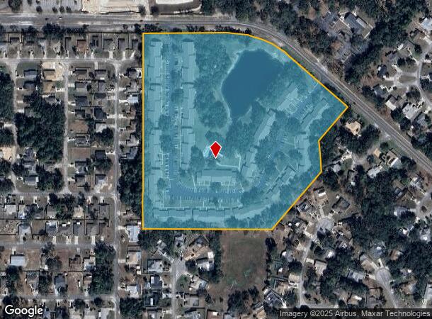8125 Forest Villas Cir, Spring Hill, FL Parcel Map