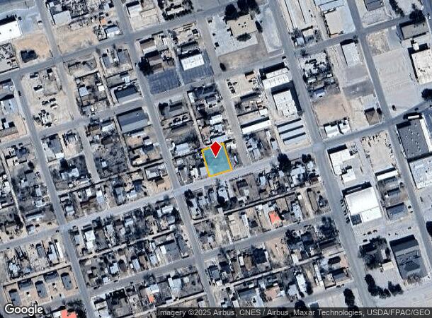 405 W 4Th St, Monahans, TX Parcel Map