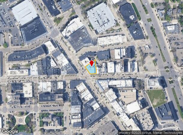  100 N Old Woodward Ave, Birmingham, MI Parcel Map