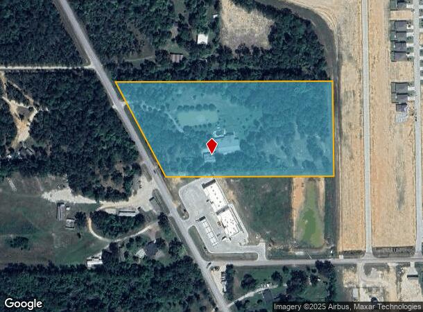 11105 Crockett Martin Rd, Conroe, TX Parcel Map