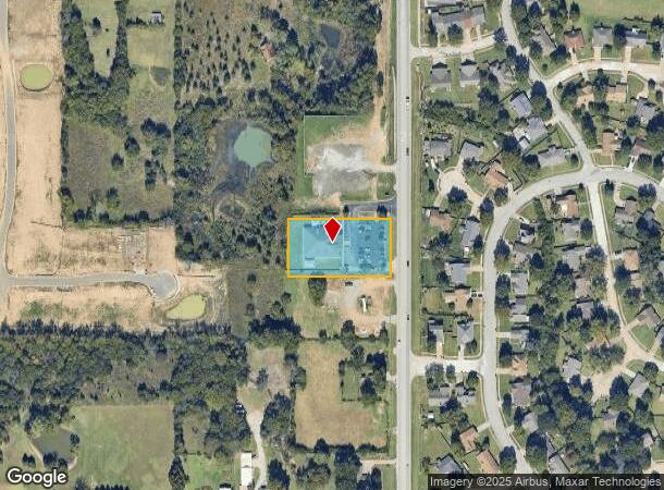  11302 S Elm St, Jenks, OK Parcel Map